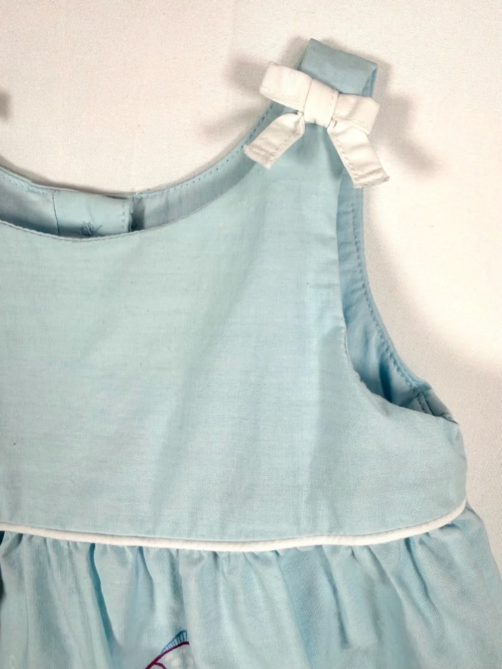 GYMBOREE Baby Under The Sea Fish Print Sundress 3-6M Discontinued Hard to Find